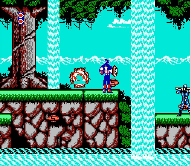 Игра Денди Captain America and The Avengers