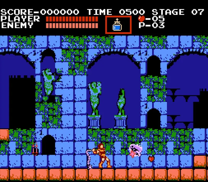 Игра Денди Castlevania