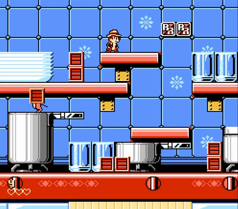 Игра Денди Chip ‘n Dale Rescue Rangers 2