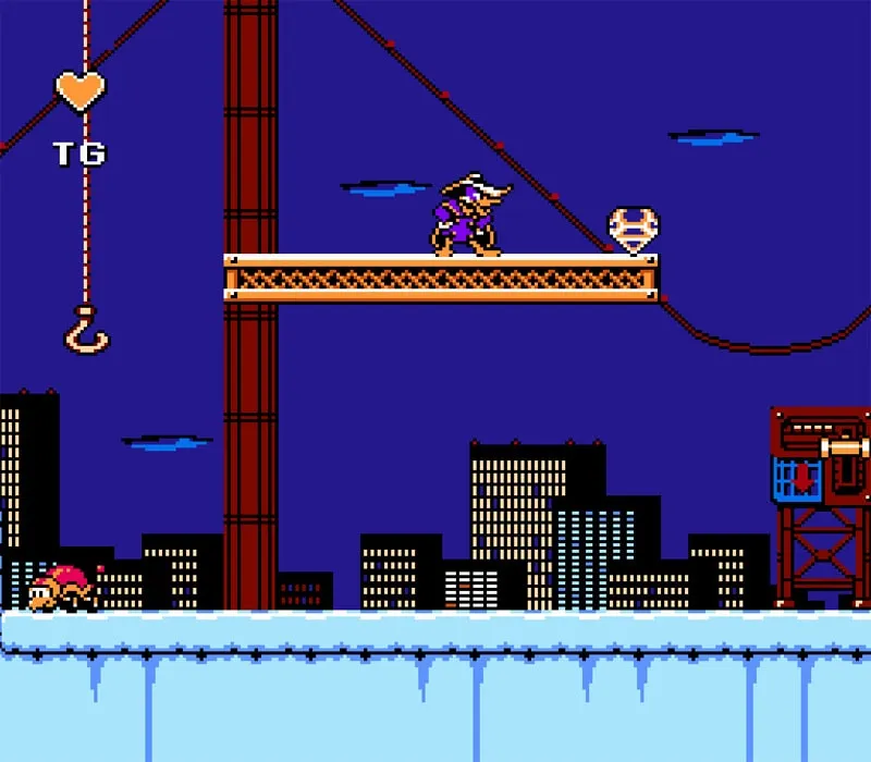 Игра Денди Darkwing Duck