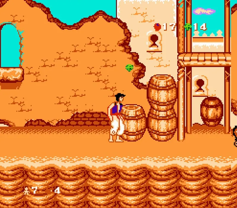 Игра Денди Disney’s Aladdin