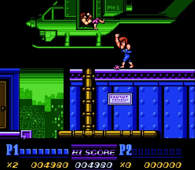 Игра Денди Double Dragon 2: The Revenge