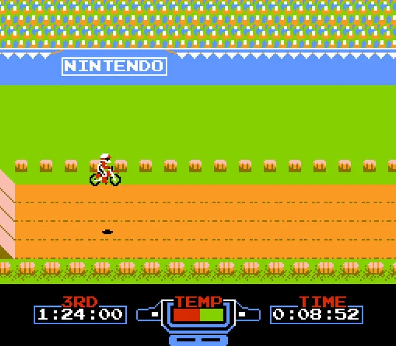 Игра Денди Excitebike