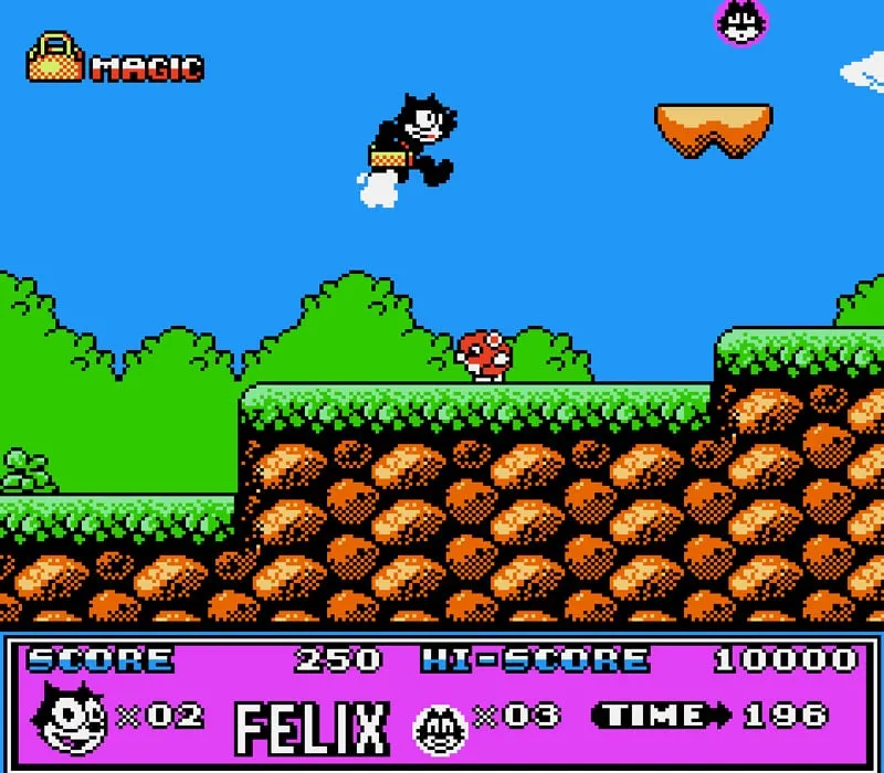 Игра Денди Felix the Cat