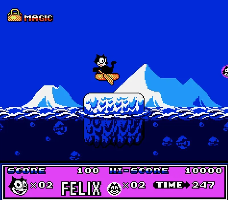 Игра Денди Felix the Cat