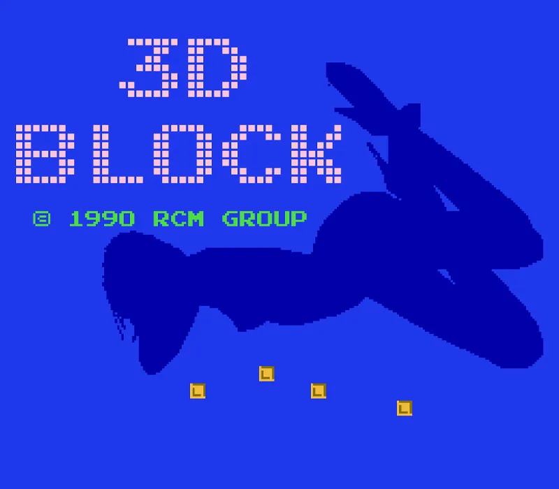 Игра Денди 3D Block