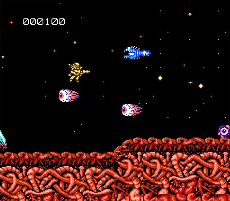 Игра Денди Abadox