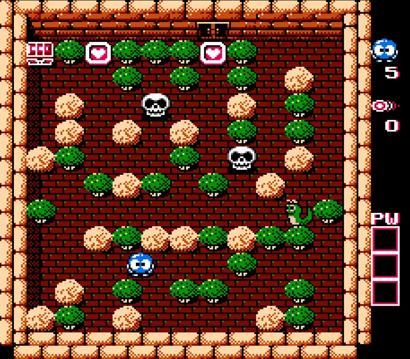 Игра Денди Adventures of Lolo 2