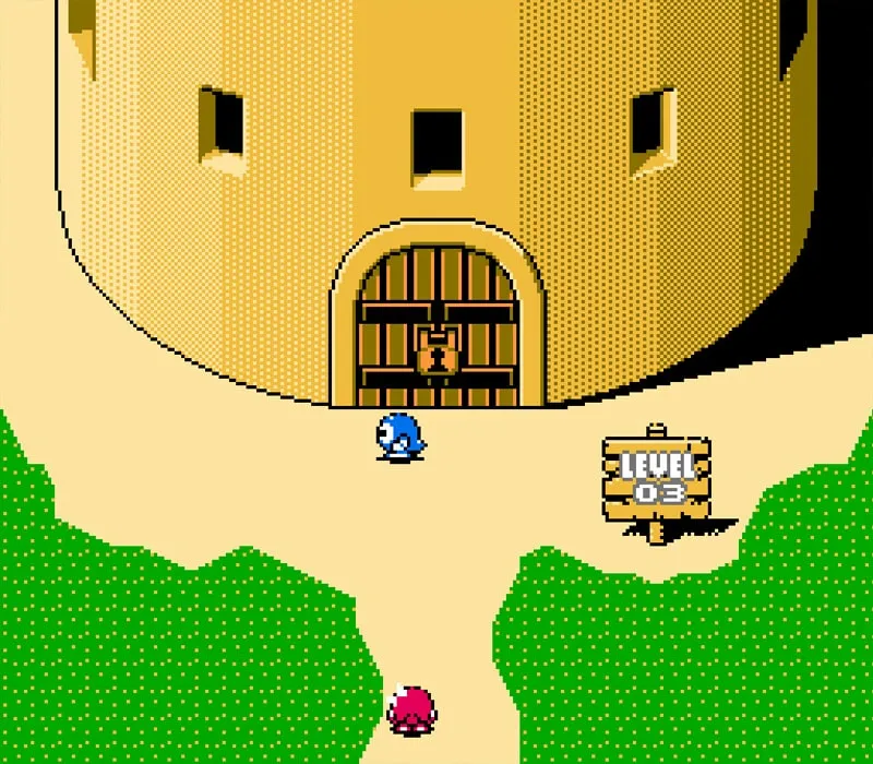 Игра Денди Adventures of Lolo 3