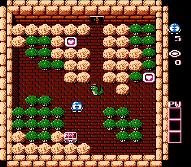 Игра Денди Adventures of Lolo