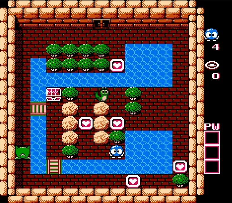 Игра Денди Adventures of Lolo