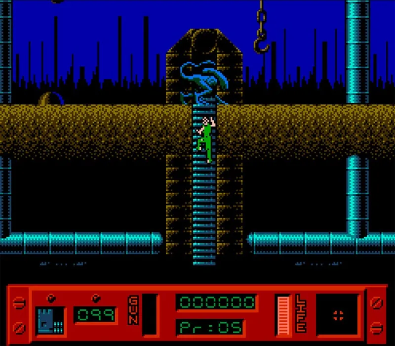 Игра Денди Alien 3