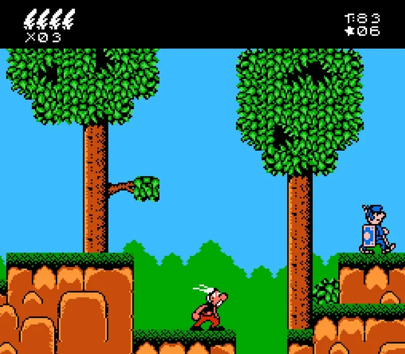 Игра Денди Asterix