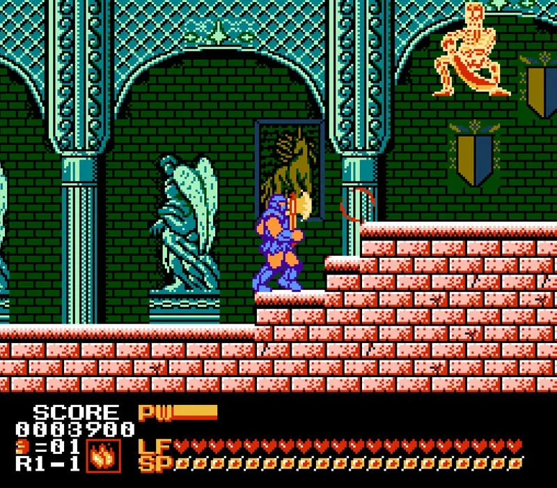 Игра Денди Astyanax