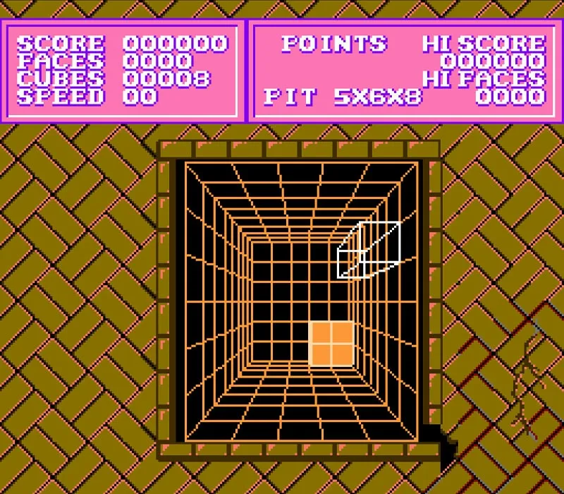 Игра Денди BlockOut