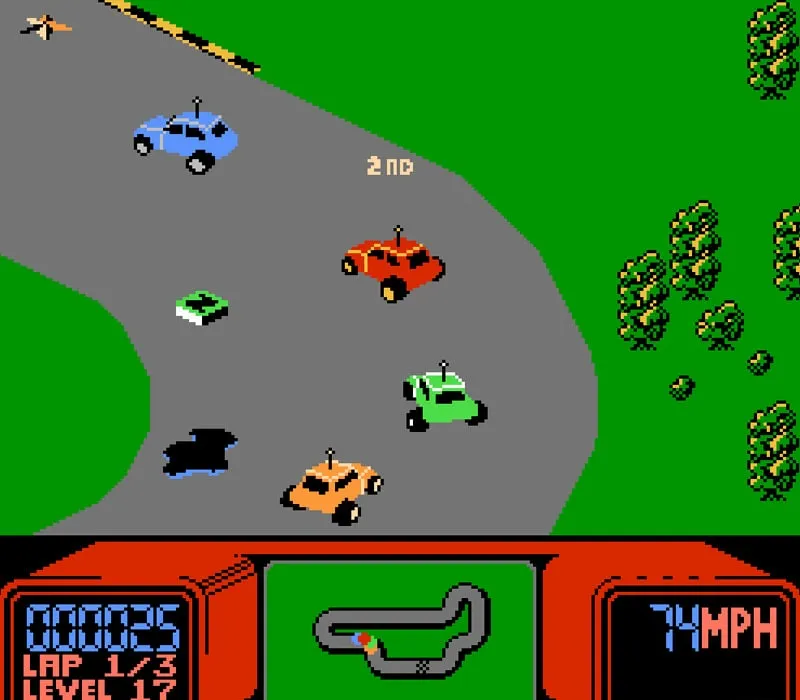 Игра Денди R.C. Pro-Am