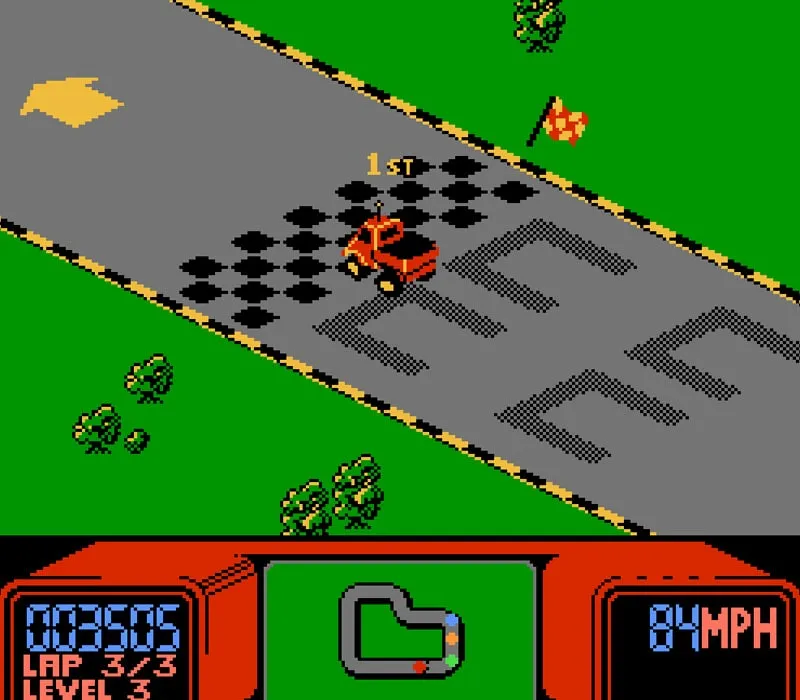 Игра Денди R.C. Pro-Am