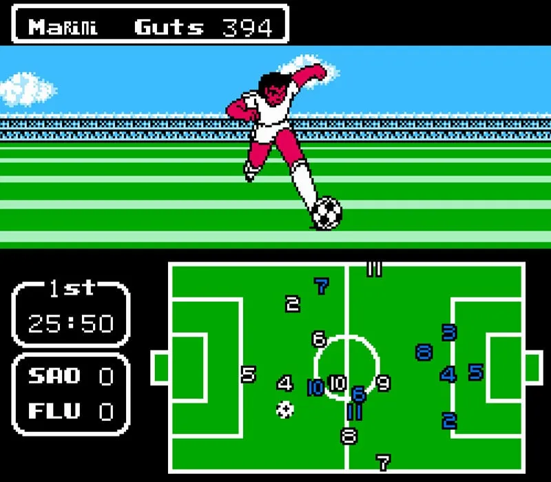 Игра Денди Captain Tsubasa Vol. II — Super Striker