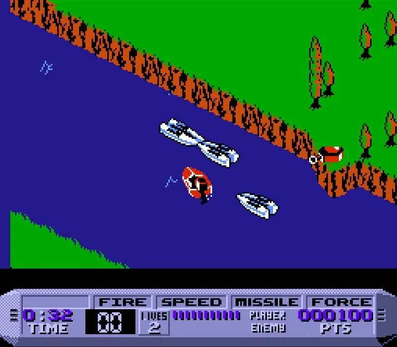 Игра Денди Cobra Triangle