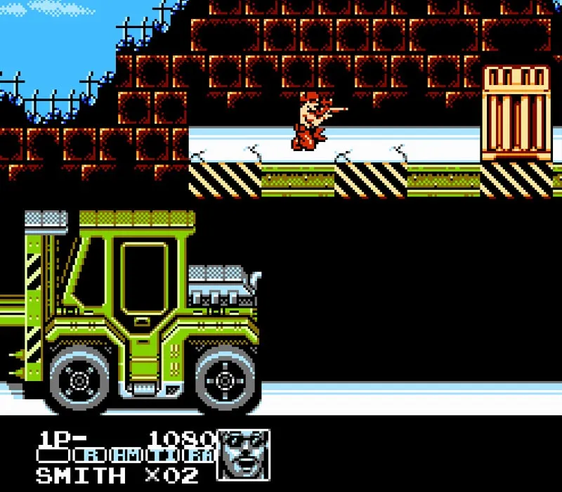 Игра Денди Contra Force