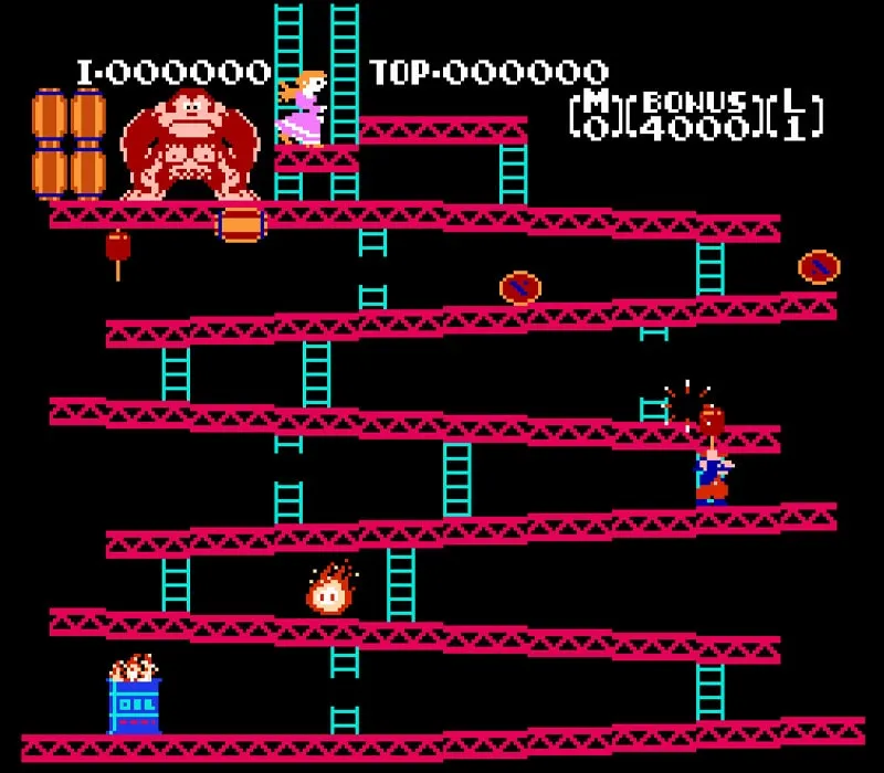 Игра Денди Donkey Kong