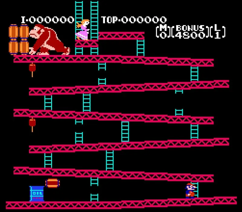 Игра Денди Donkey Kong