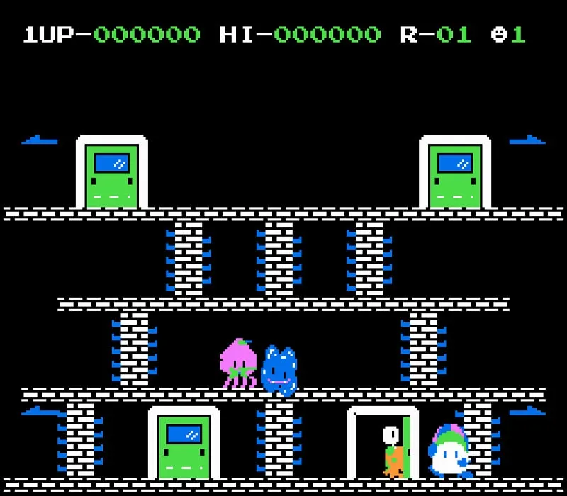 Игра Денди Door Door