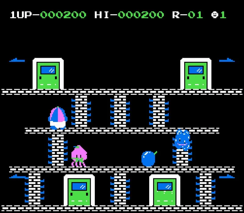 Игра Денди Door Door