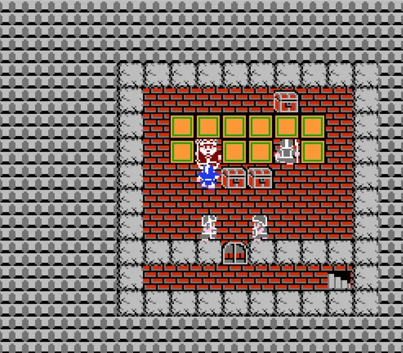 Игра Денди Dragon Warrior