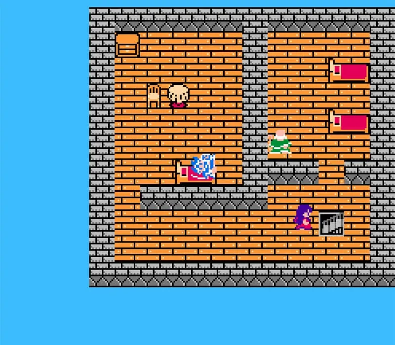 Игра Денди Dragon Warrior 3