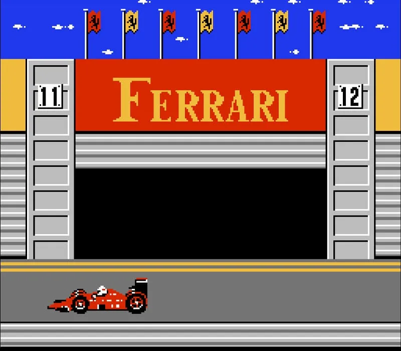 Игра Денди Ferrari Grand Prix Challenge