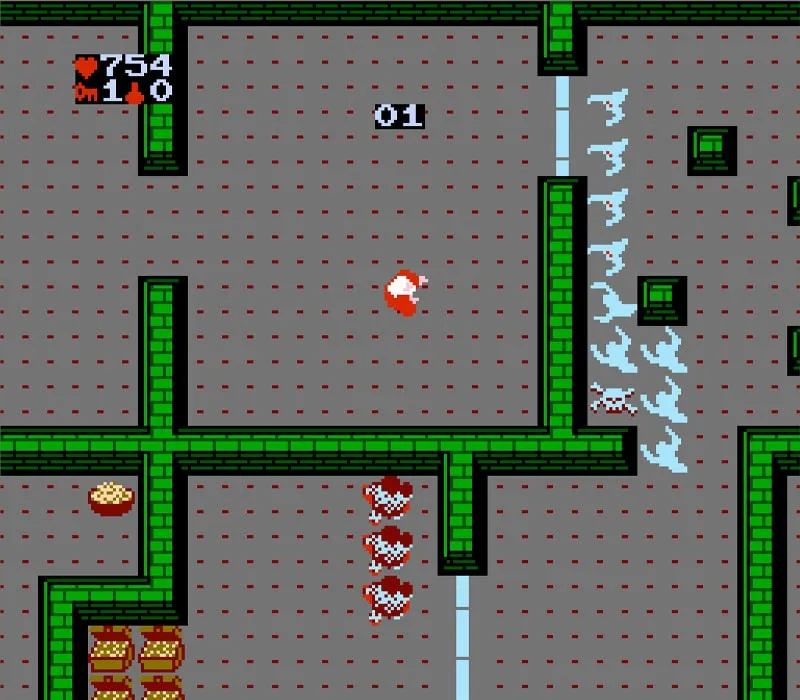 Игра Денди Gauntlet