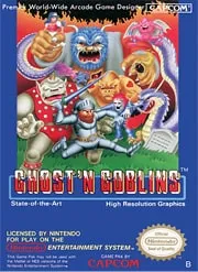 Игра Денди Ghosts’n Goblins
