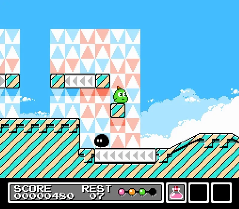 Игра Денди Gimmick!