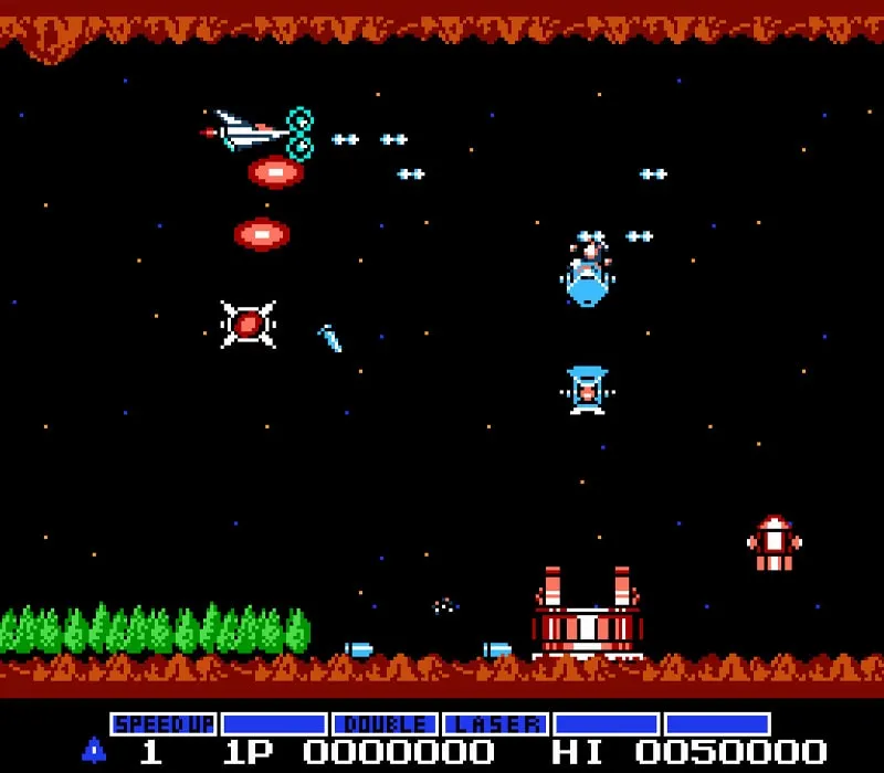 Игра Денди Gradius