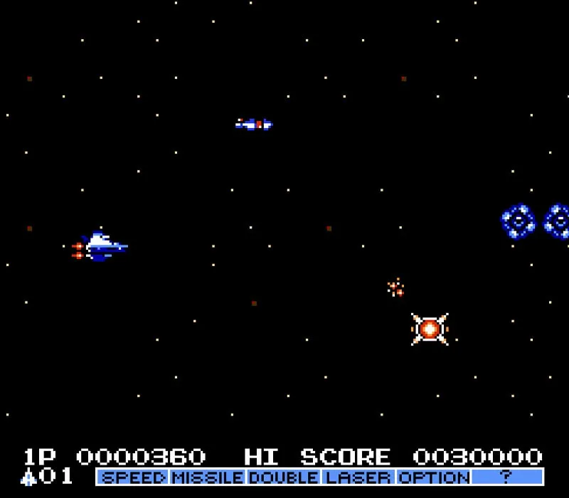 Игра Денди Gradius 2