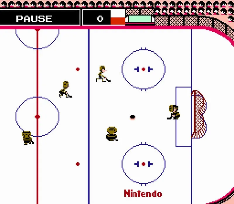 Игра Денди Ice Hockey
