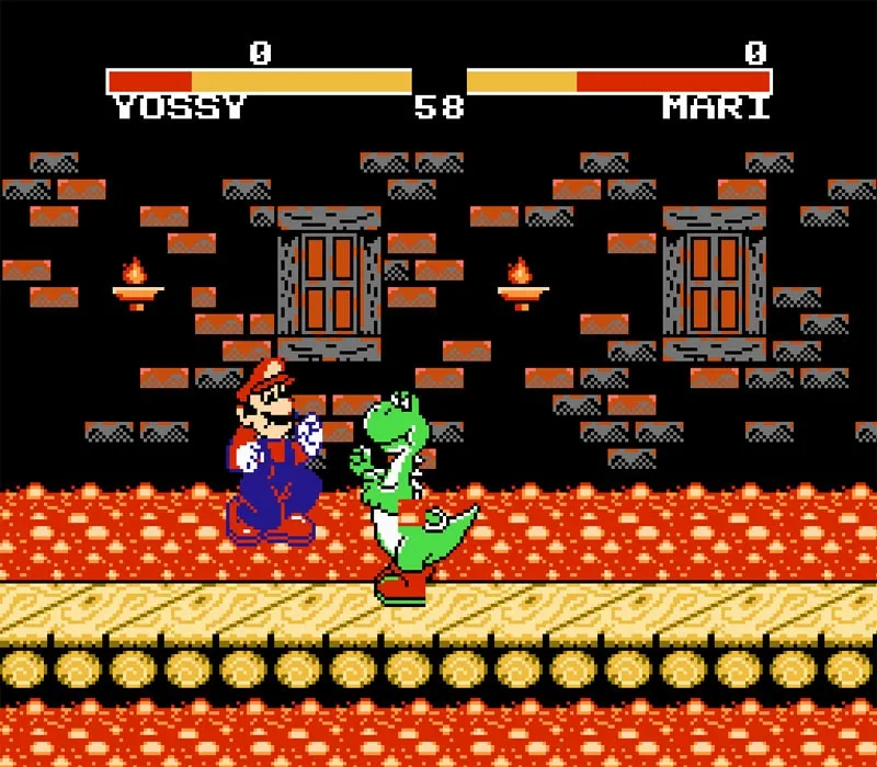 Игра Денди Kart Fighter