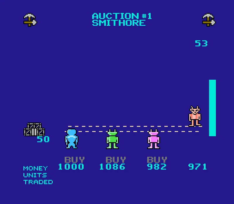 Игра Денди M.U.L.E.