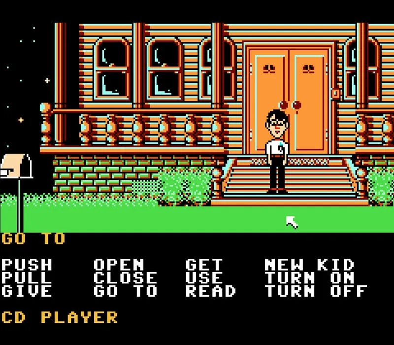 Игра Денди Maniac Mansion