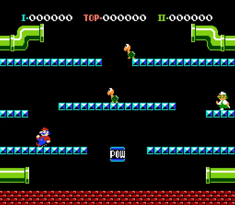 Игра Денди Mario Bros.