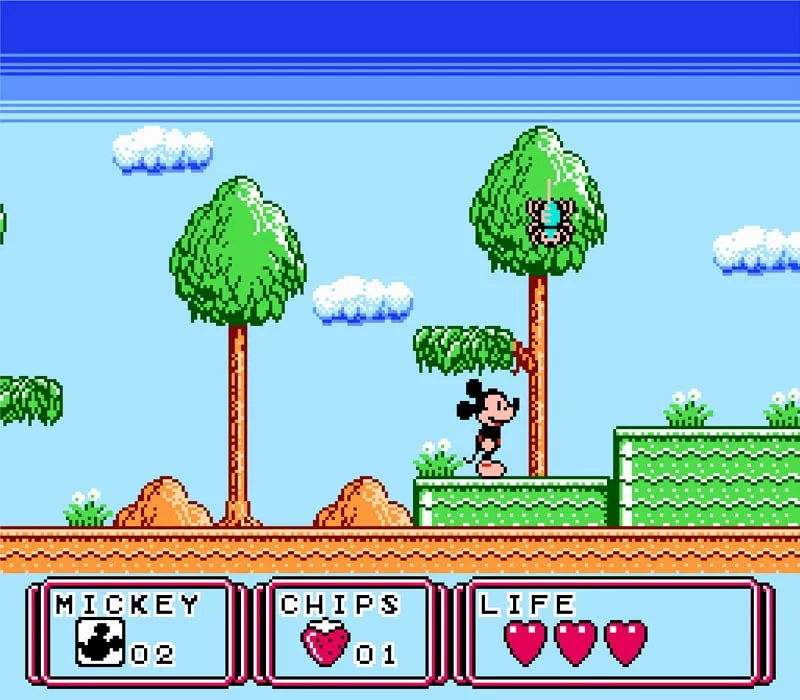 Игра Денди Mickey Mouse 3: Dream Balloon