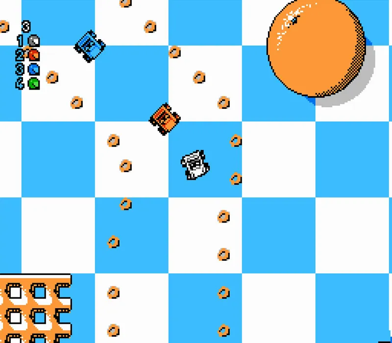 Игра Денди Micro Machines