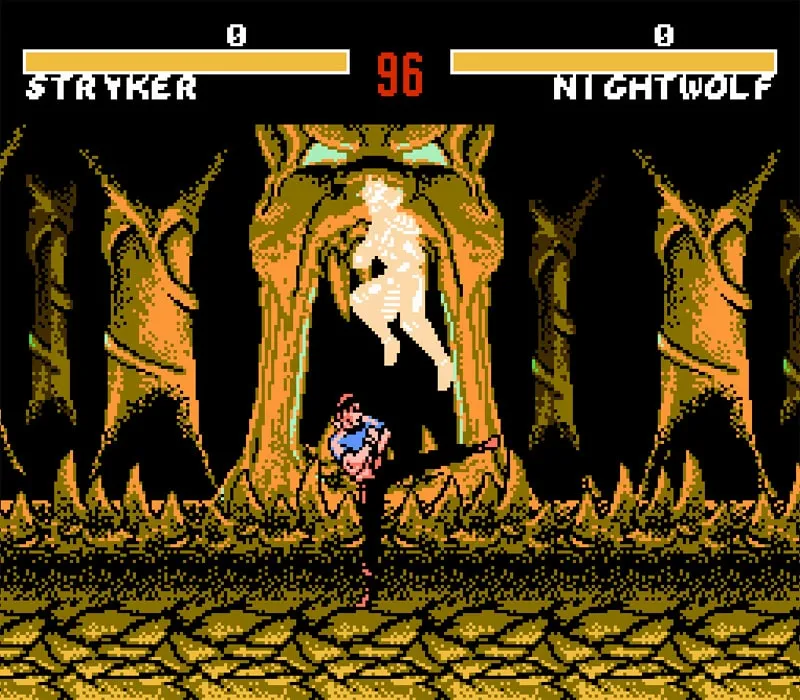 Игра Денди Mortal Kombat 4