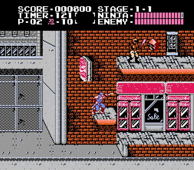 Игра Денди Ninja Gaiden