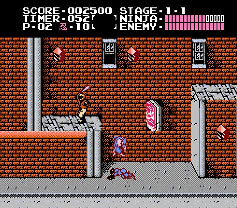 Игра Денди Ninja Gaiden