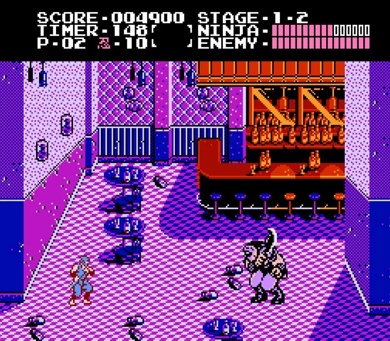 Игра Денди Ninja Gaiden