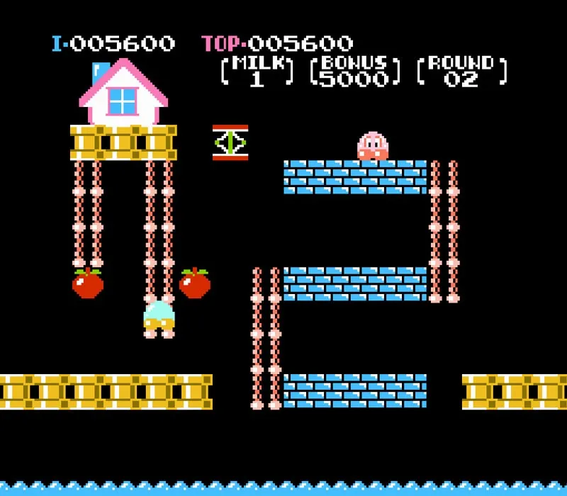 Игра Денди Nuts & Milk