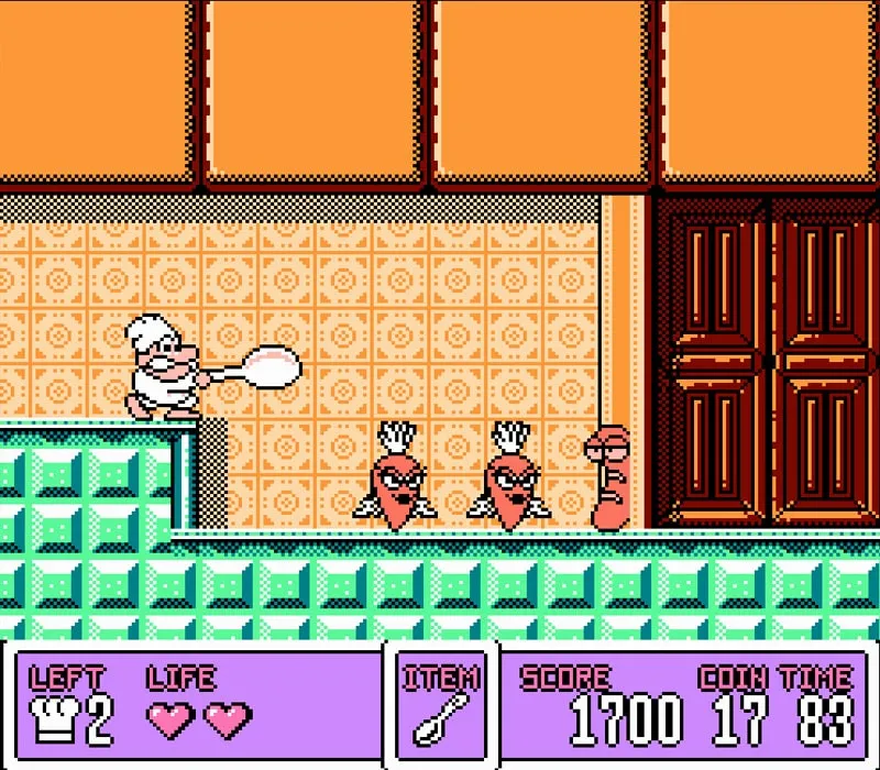 Игра Денди Panic Restaurant