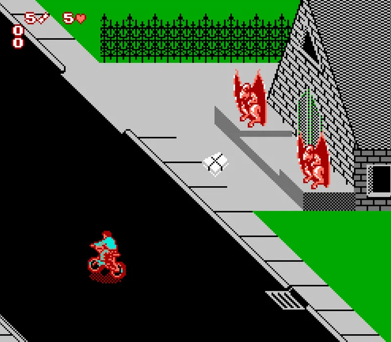 Игра Денди Paperboy 2